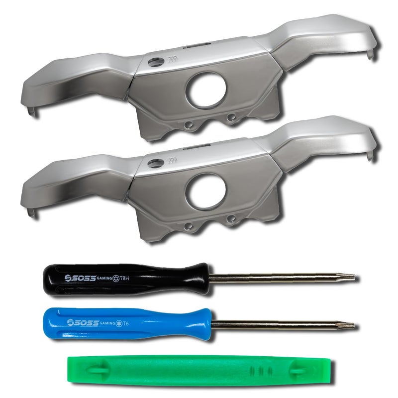 SOSS GAMINGÂ® 2024 Upgraded Bumpers Replacement Kit - Ultra Durable Version - Comes with T6 T8 Screwdriver Repair and Fix - For Xbox One Elite Series 1 Controllers - LB RB Button Triggers Parts (Elite - First Edition) - Image 1